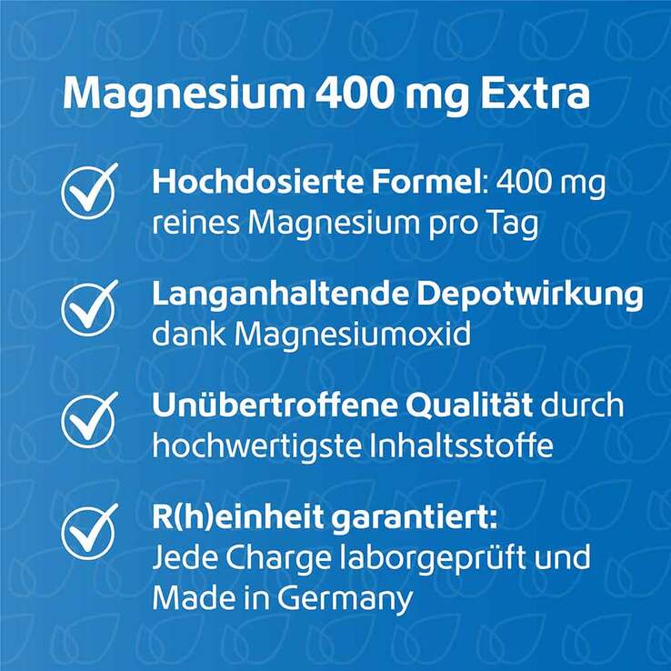 Magnesium 400 mg Extra Kapseln, 120 St