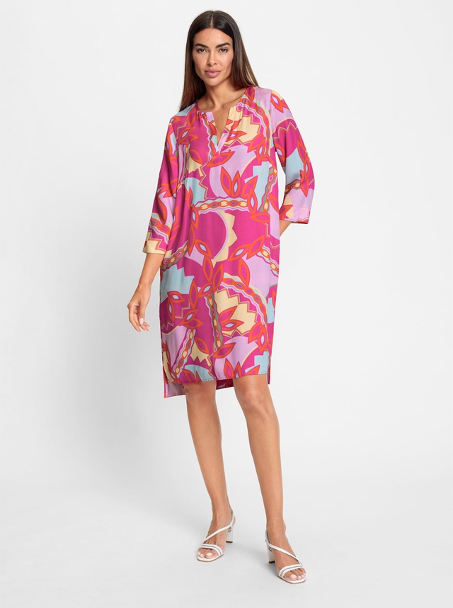 heine Druckkleid »Druck-Kleid« Nahttasche