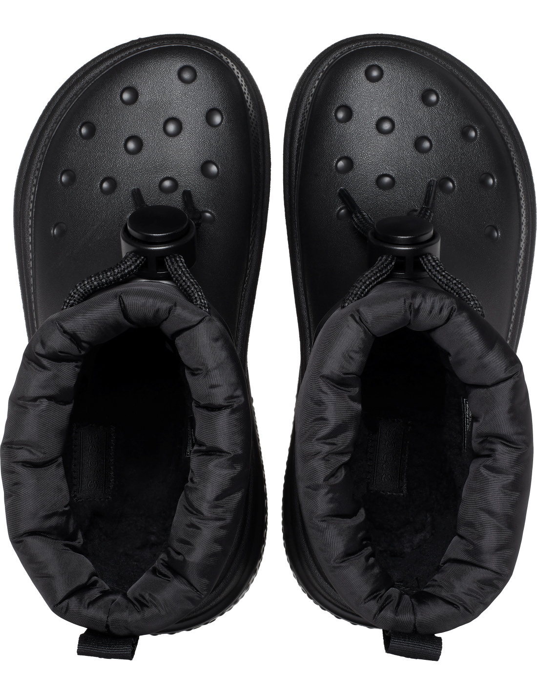 crocs Boots Femme stomp puff boot blk