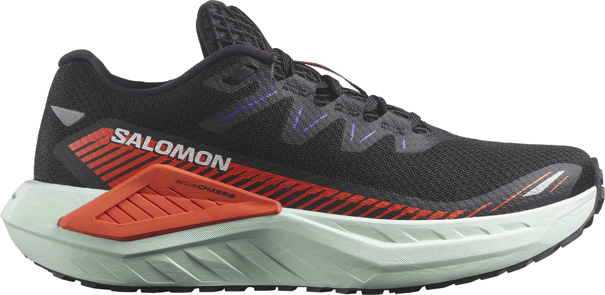 DRX DEFY GRVL Dame Black/Cherry Tomato/Bay