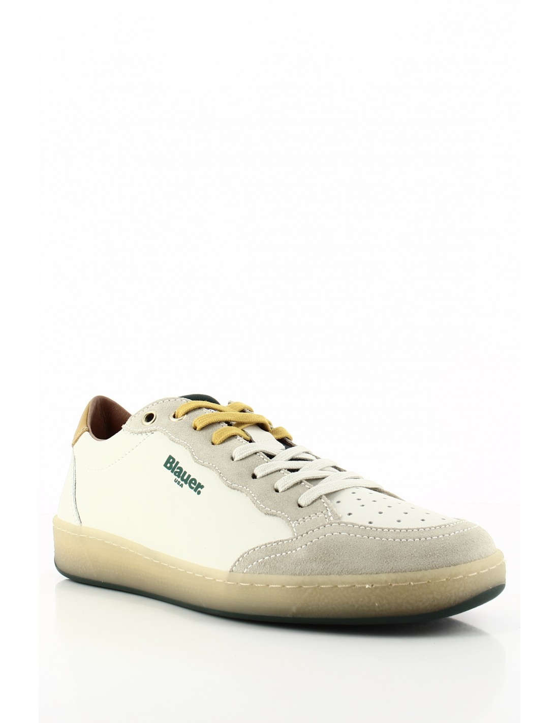 blauer Basket de ville Homme murray01Blanche