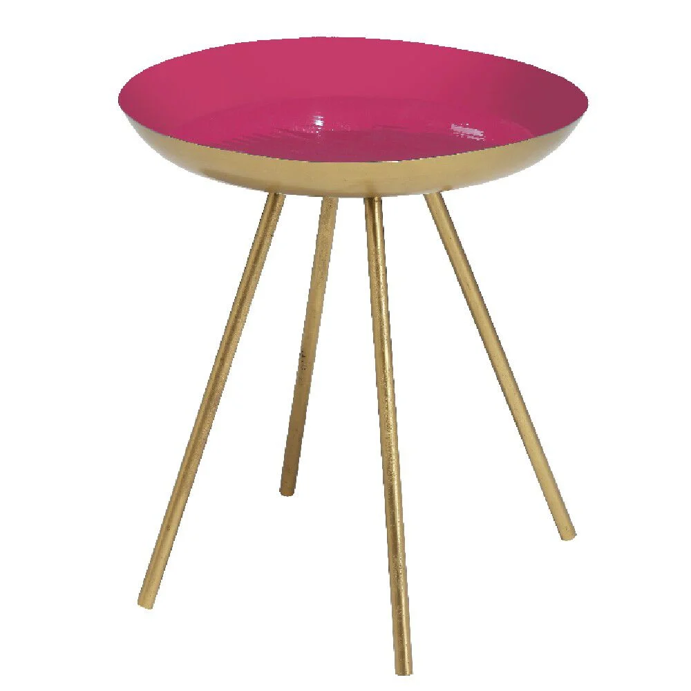 Bout de canapé Ravi fuchsia