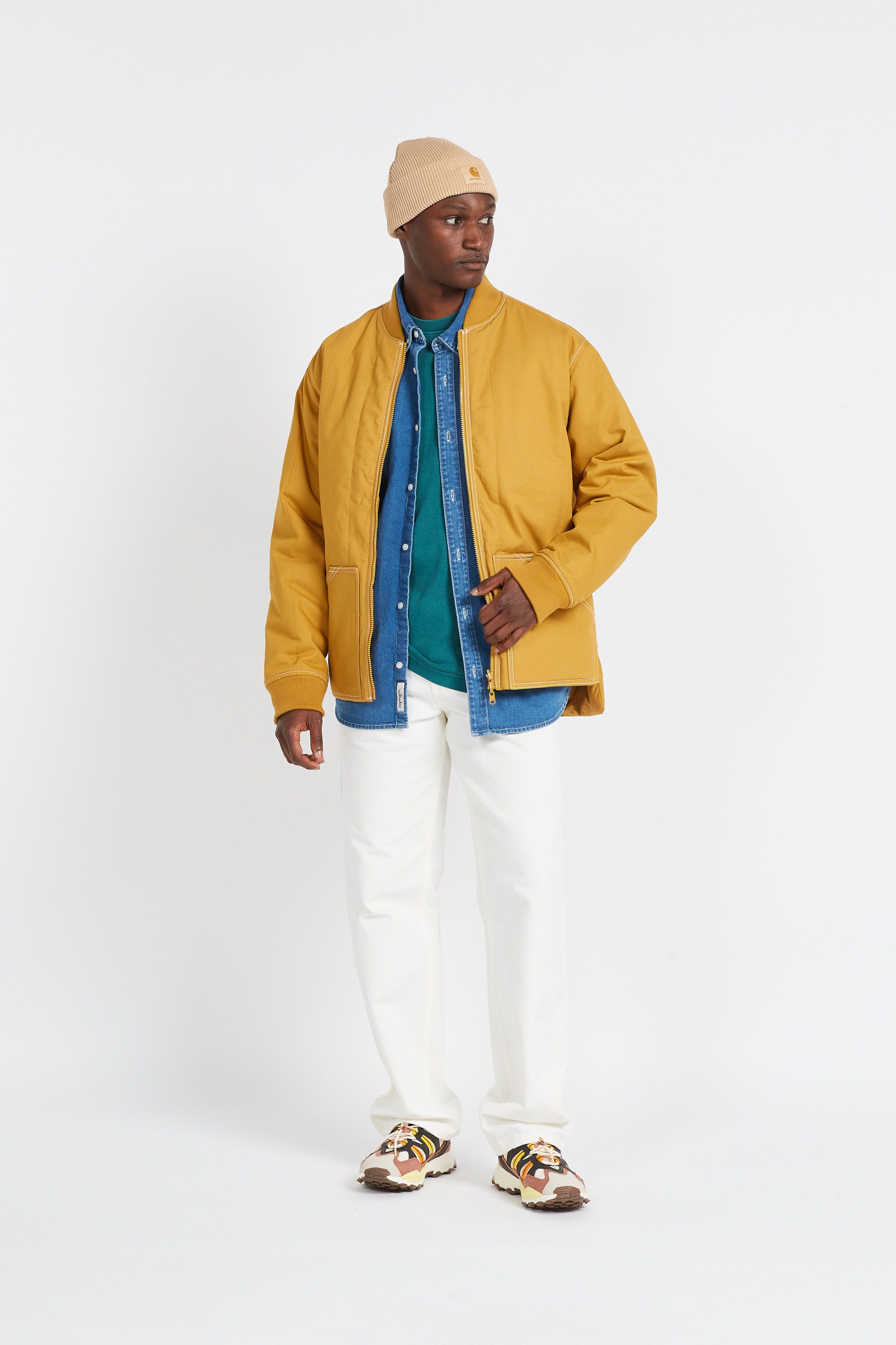 CONVERSE veste Utility Reversible Padded Orange