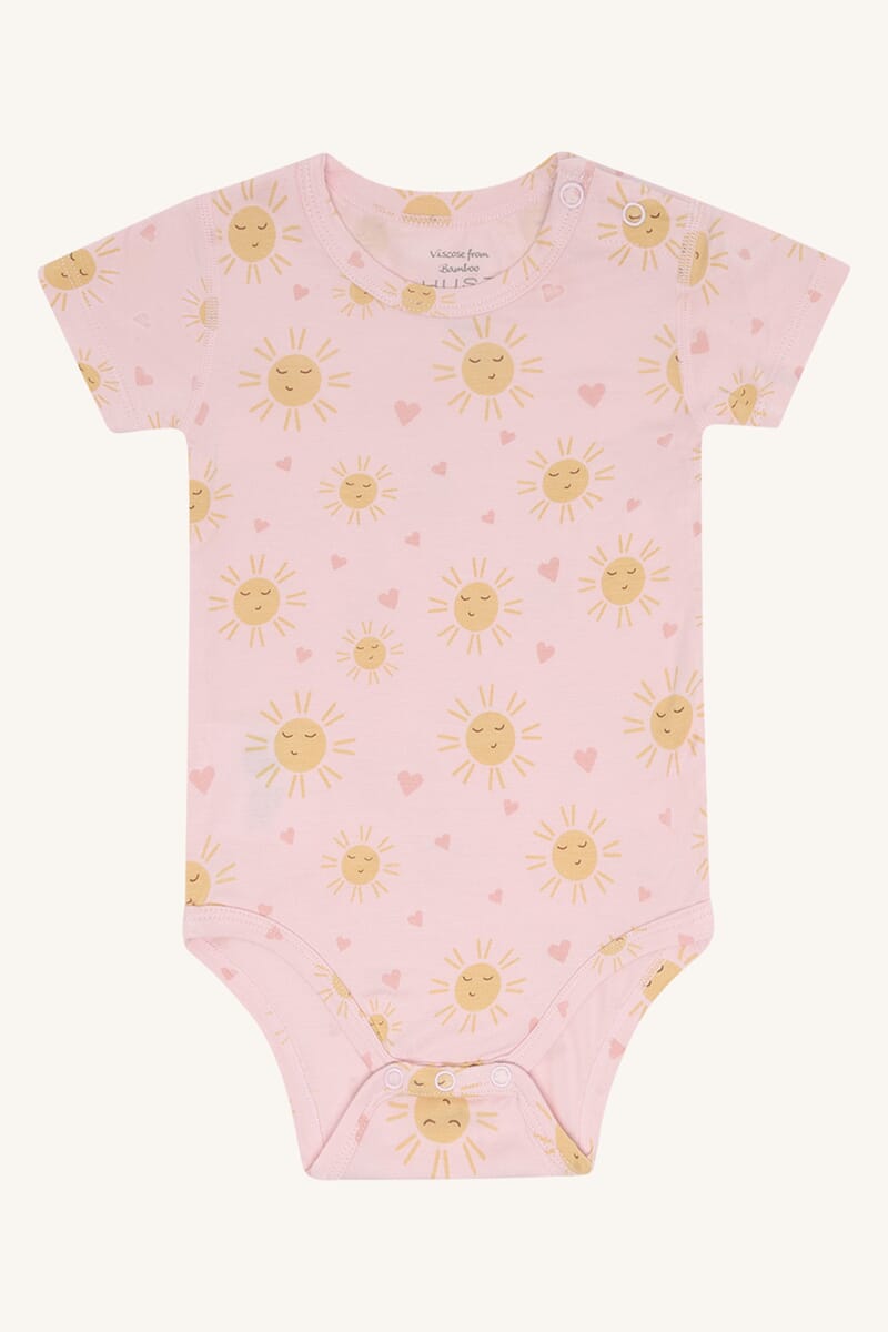 Buller Body Monkey Sun chalk pink - Hust & Claire - Rumpetroll