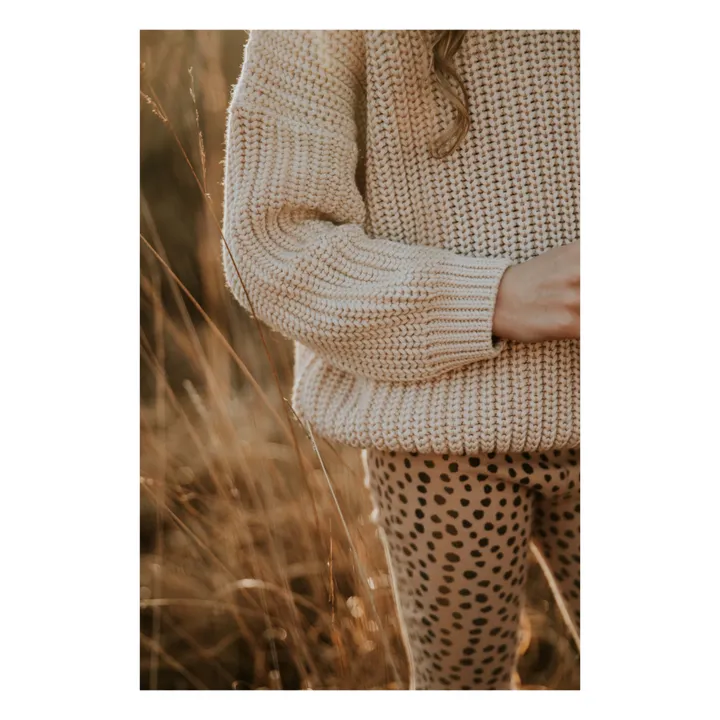 Yuki Pull Chunky Coton Bio | Ecru