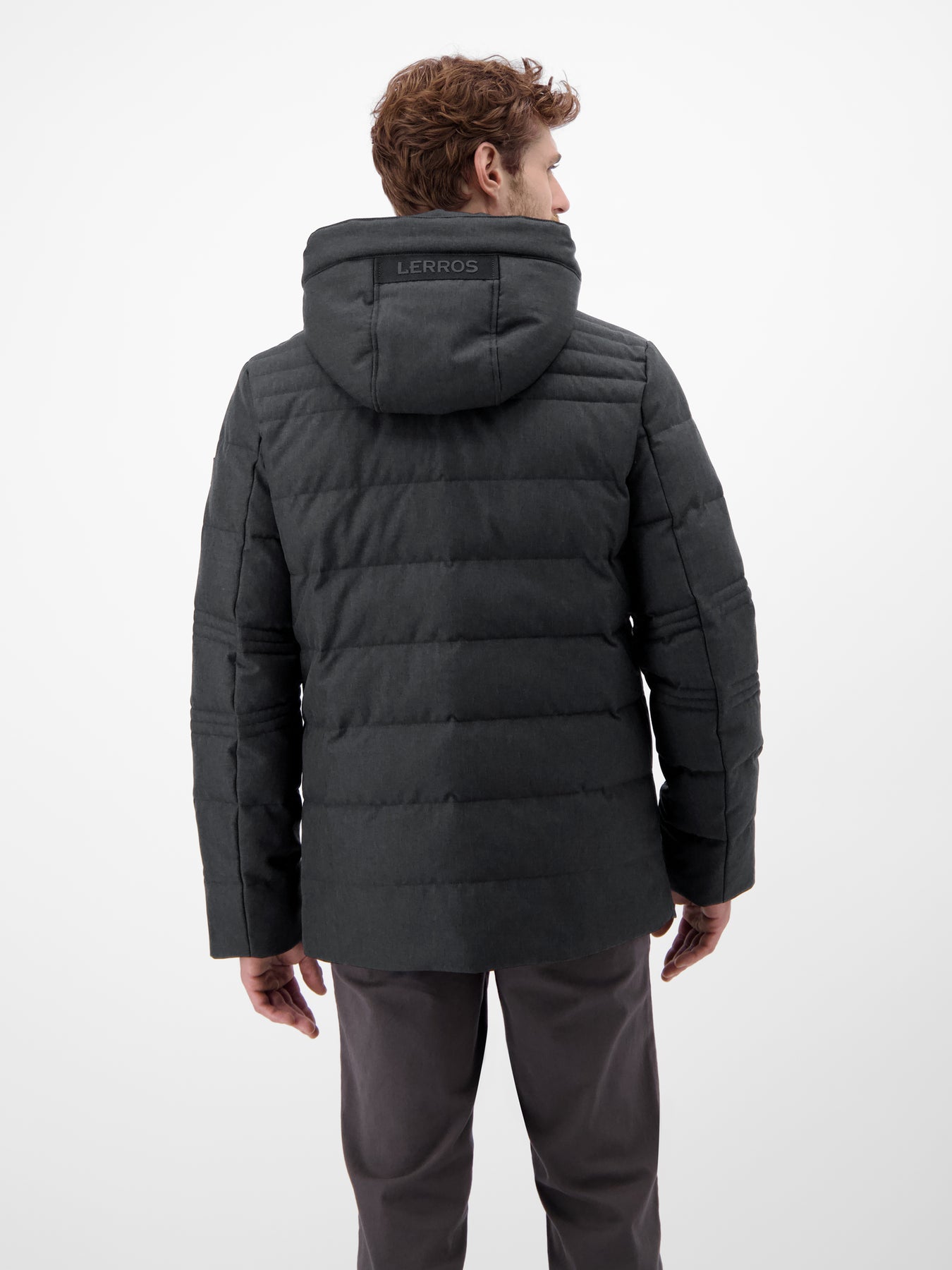 Herren Fieldjacket in Woll-Optik