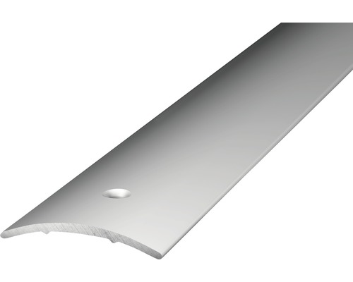 Aluminium overgangsprofiel, zilver, geperforeerd, 30 x 1000 mm