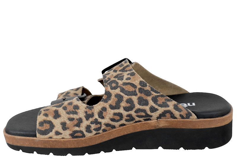 NEW FEET SLENTERS MED LEOPARD LOOK