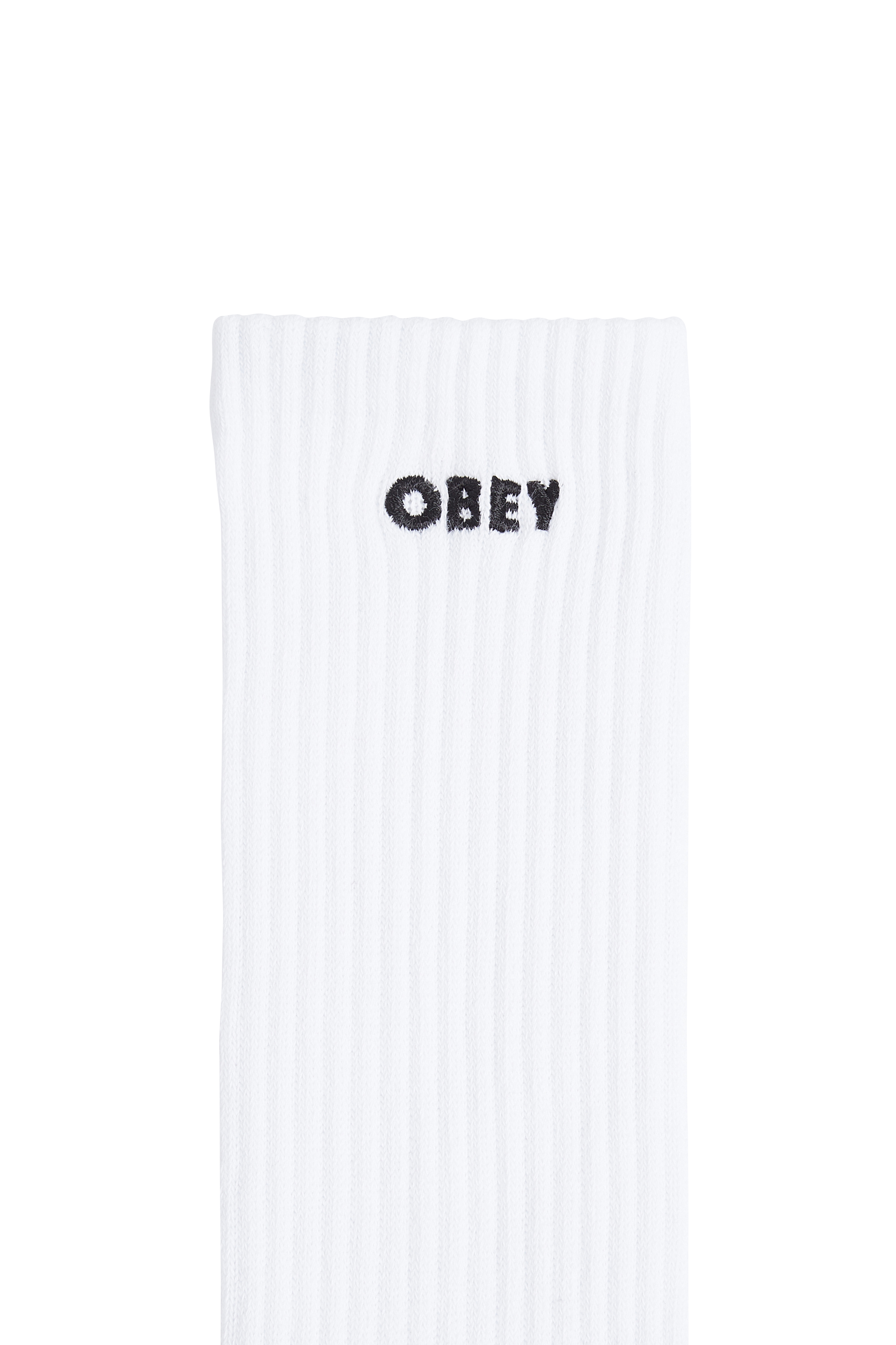 OBEY Chaussettes BOLD Blanc
