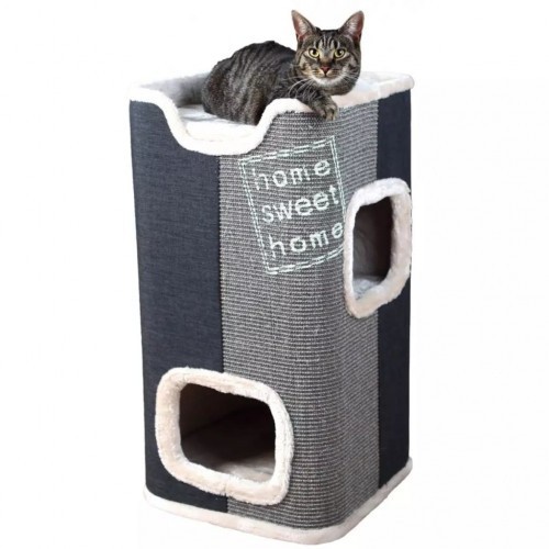 Arranhador cinza para gatos