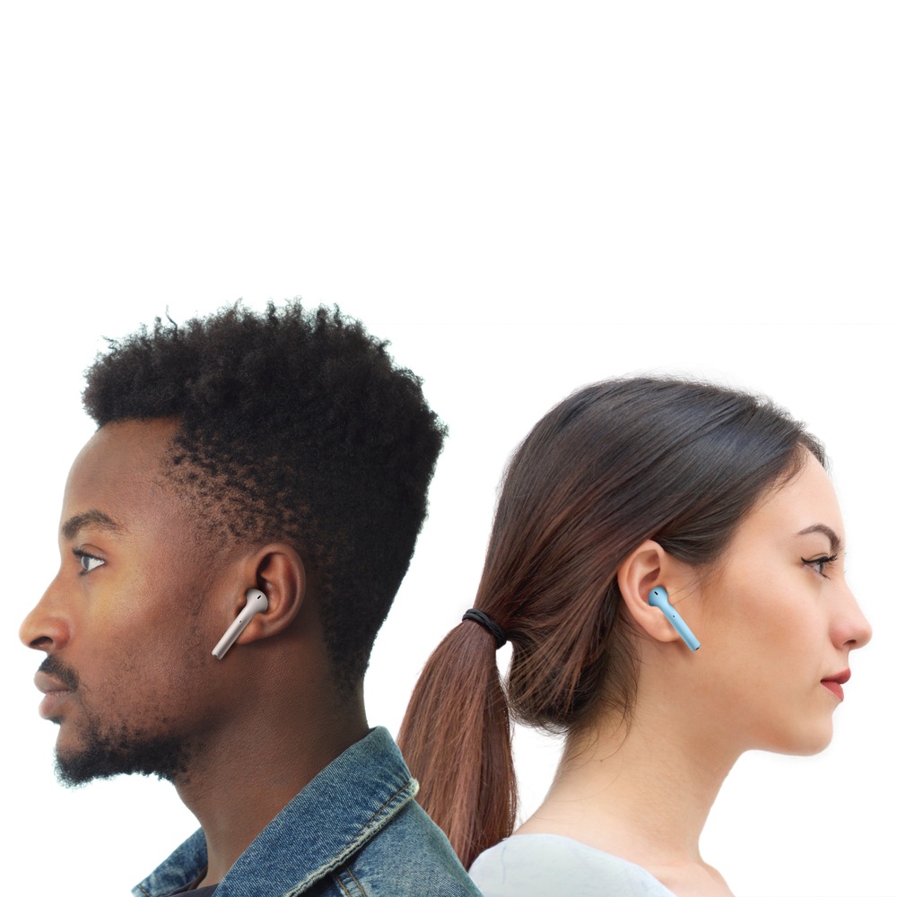 Streetz True Wireless Bluetooth-Ohrhörer Blau