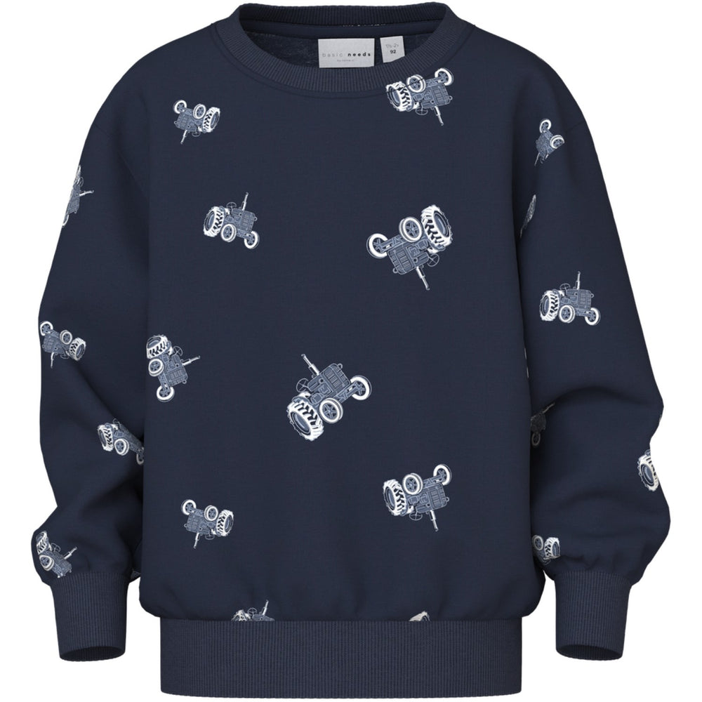 Køb Name It Navy Blazer Tractors Nmmvifelix Ls Nreg Sweat Unb