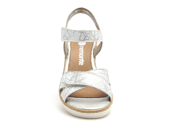 Remonte nu pieds talons femme r6252 blanc