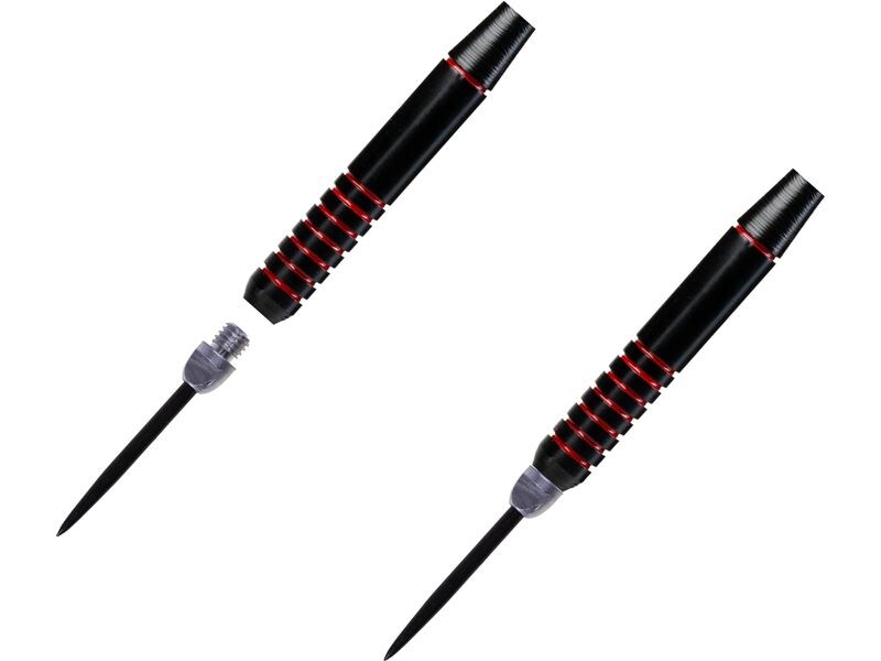 Karella Metallspitzen Softdarts Alu 3 Stück inkl. Holder Se Dart Spitzen mit 2BA Gewinde (4.7 mm) Set