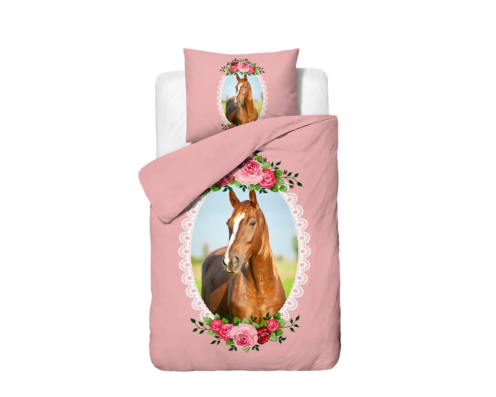 polyester dekbedovertrek 1-persoons (140x220 cm)