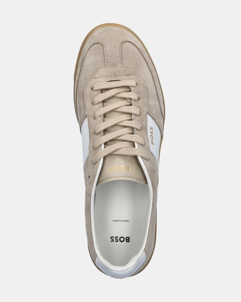 BOSS Brandon Tennis Lage sneakers  - beige