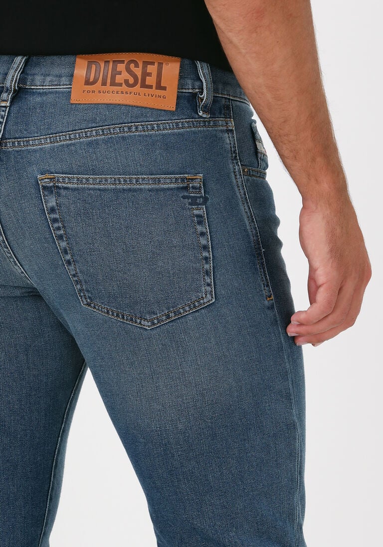 DIESEL blauwe diesel slim fit jeans d-strukt