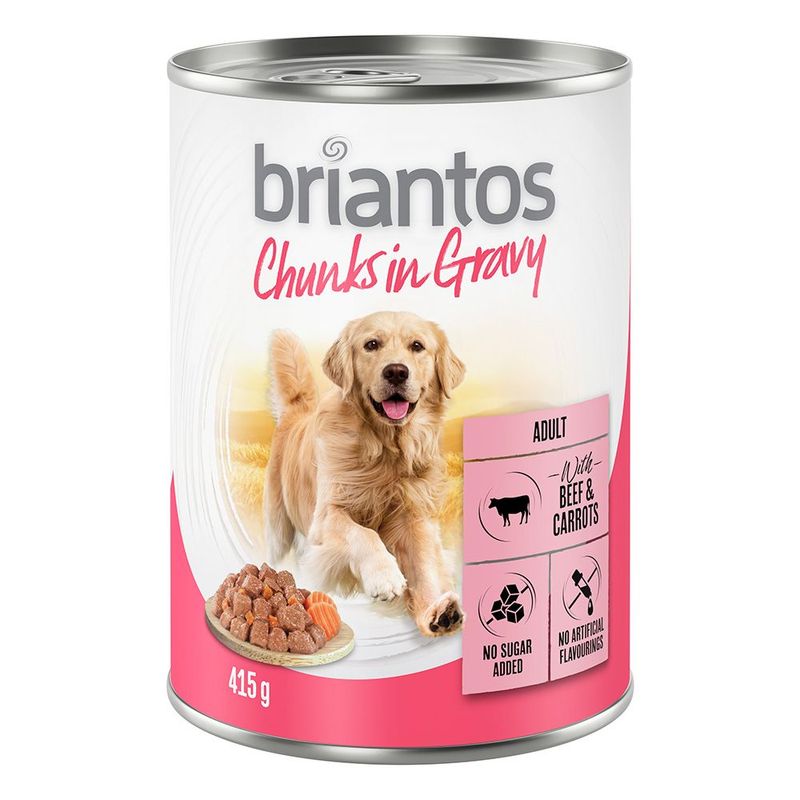 Offre d'essai Briantos Bouchées en sauce pour chien ✓ pas cher