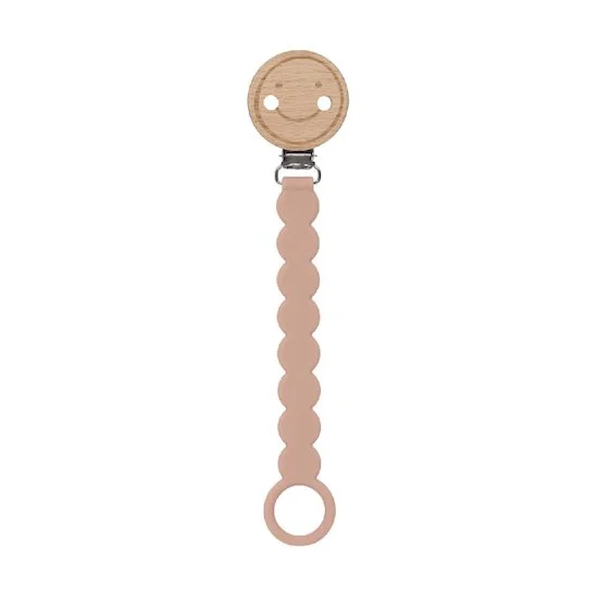 Attache sucette Tiny Smile bois/silicone   Brun        de               Lässig
