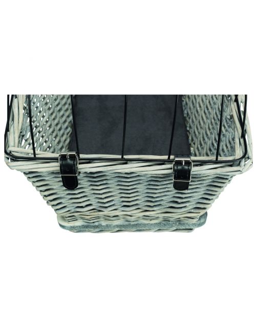 Trixie Fietsmand Voor Bagagedrager - Hondenfiets-accessoires - 35x49x55 cm Grijs