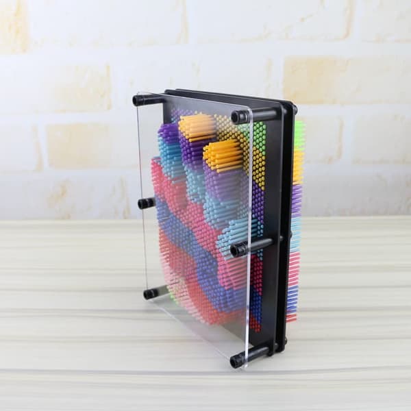 PinArt - 3D Pin-skulptur, Rainbow