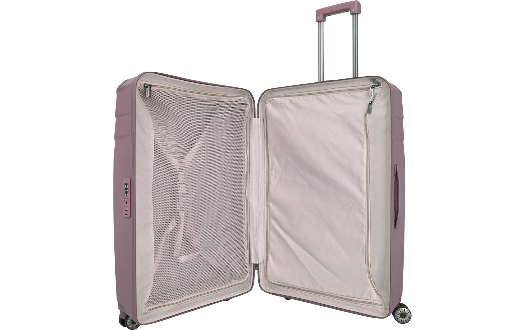 Koffer Elvaa Trolley L 102 l, Rosa<br>Reisekoffer