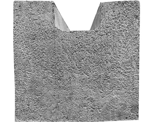 Standaard startpaal, enkelzijdig, 154/210 x 11 x 11 cm, grijs