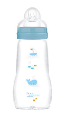 MAM Feel Good Tåteflaske Glass 260 ml, Mix