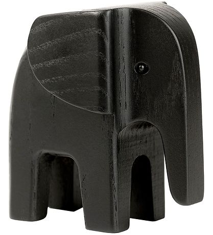 Novoform Tr?figur - Elephant - Blåck Stained