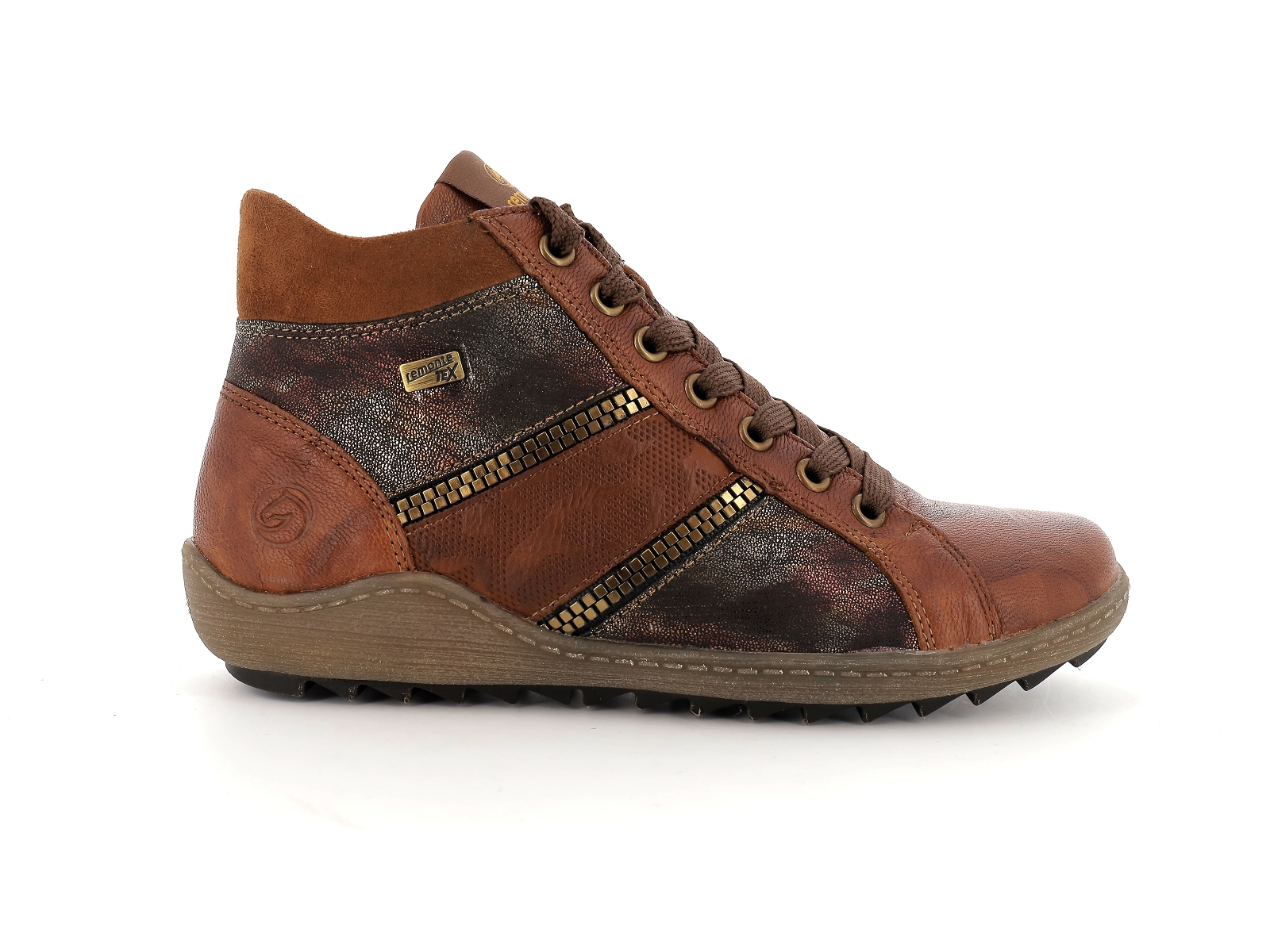 Remonte-R1480 Cuir Multi-Marron