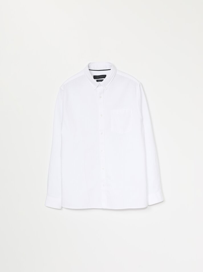 Camisa Oxford - Branca