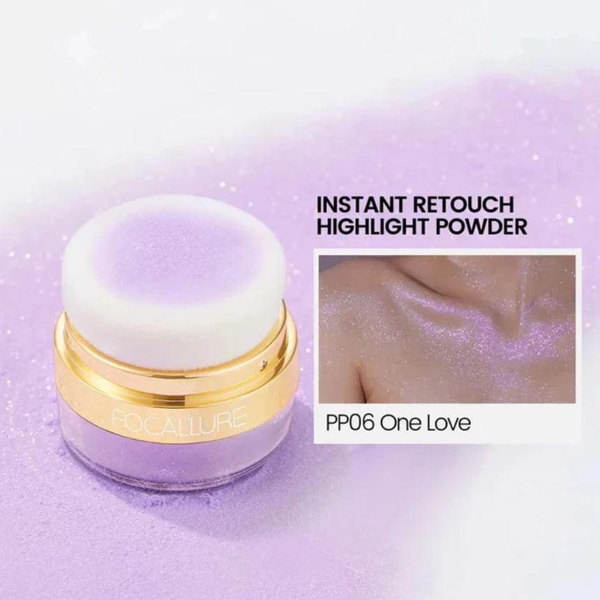 FOCALLURE - Instant Retouch Highlight Poeder - 2 kleuren