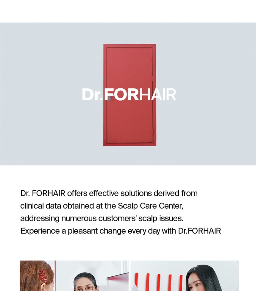 Dr.FORHAIR - Heritage Shampoo - 3 soorten