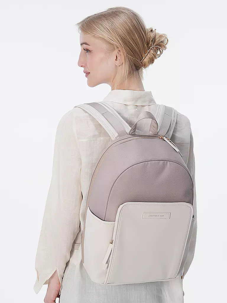 KAPTEN & SON Rucksack AALBORG hellgrau