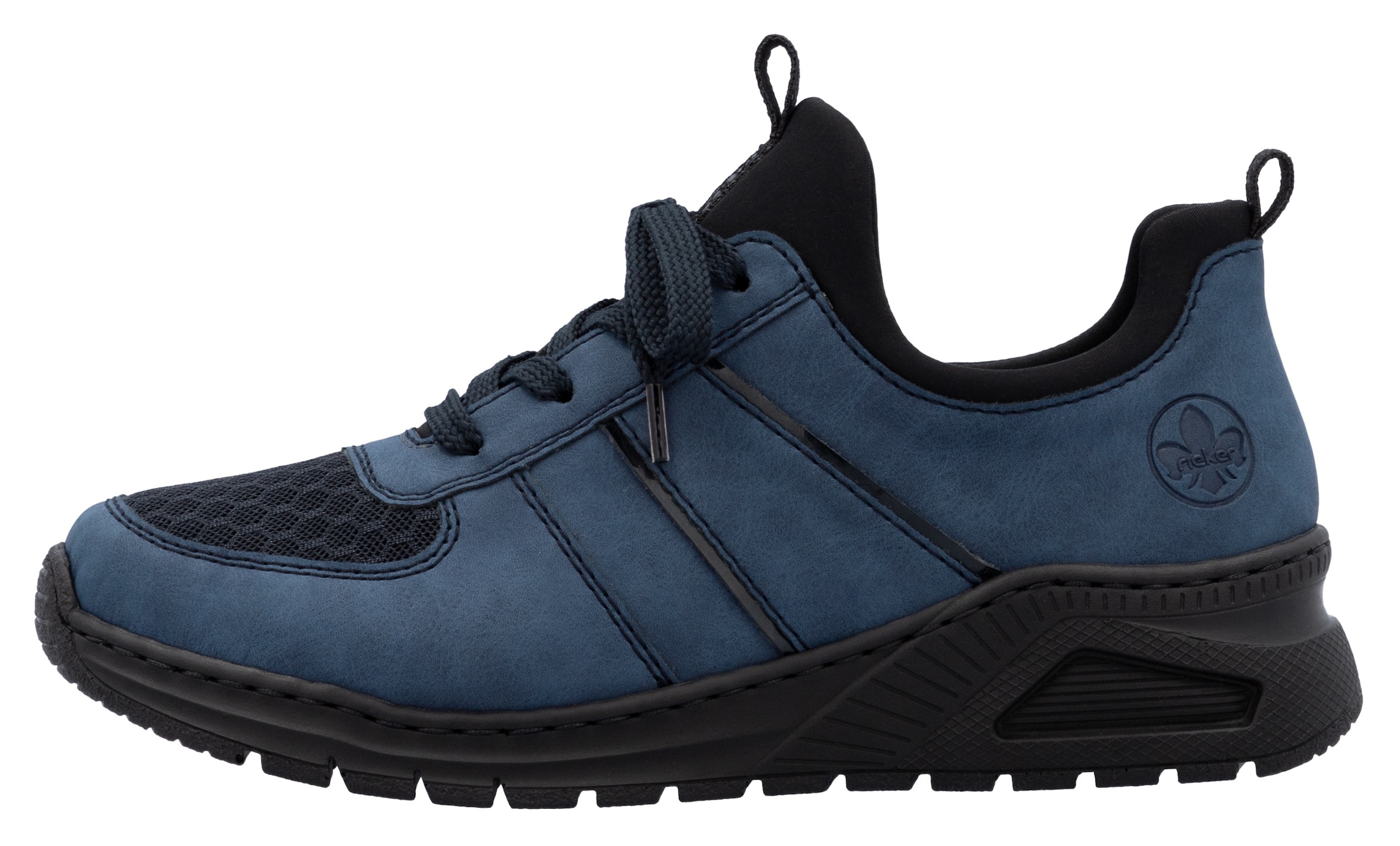 Rieker Slip-On Sneaker  Schlupfschuh, Halbschuh, Freizeitsneaker, weiche MemoSoft-Innensohle