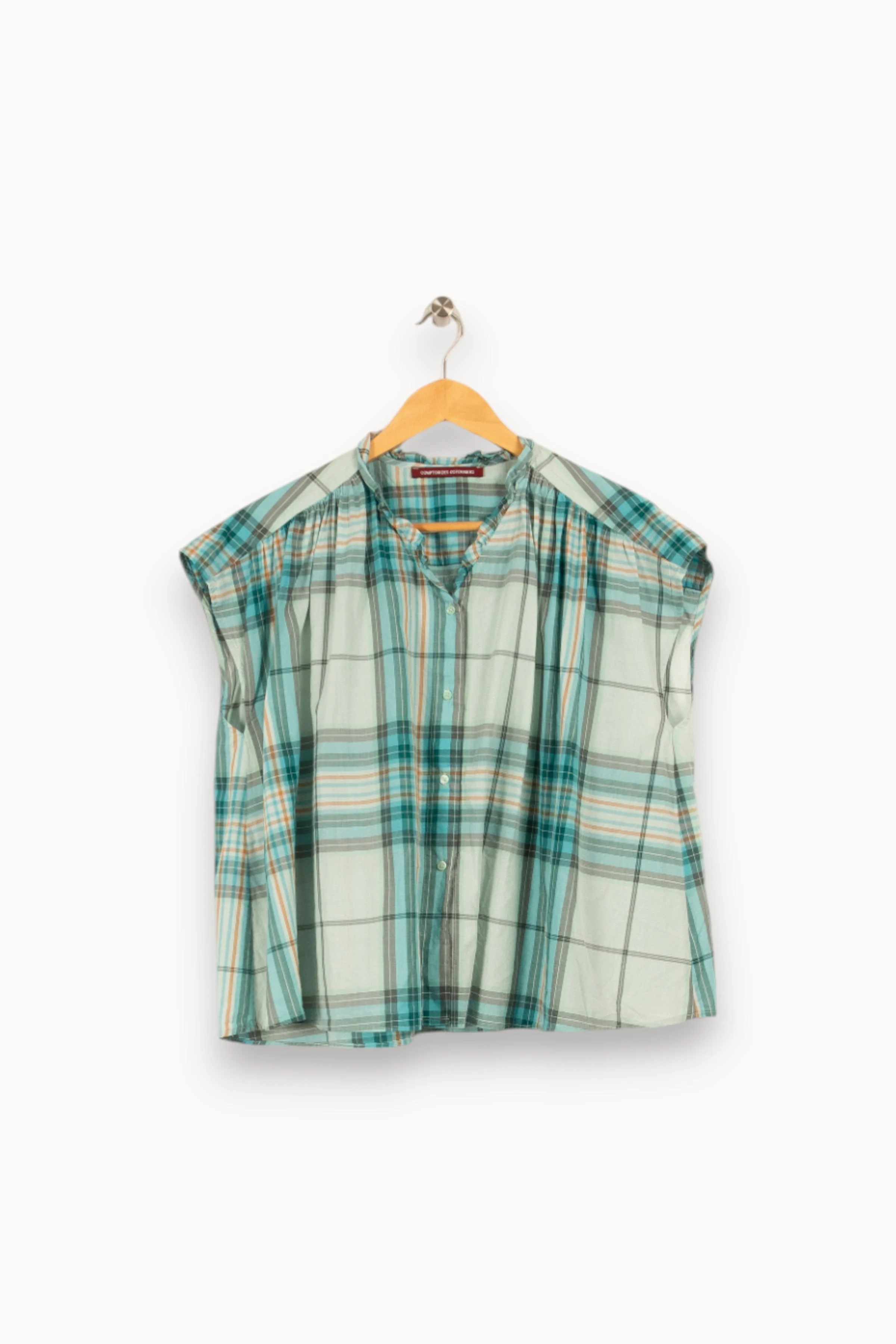 Blouse bleue | Bleu