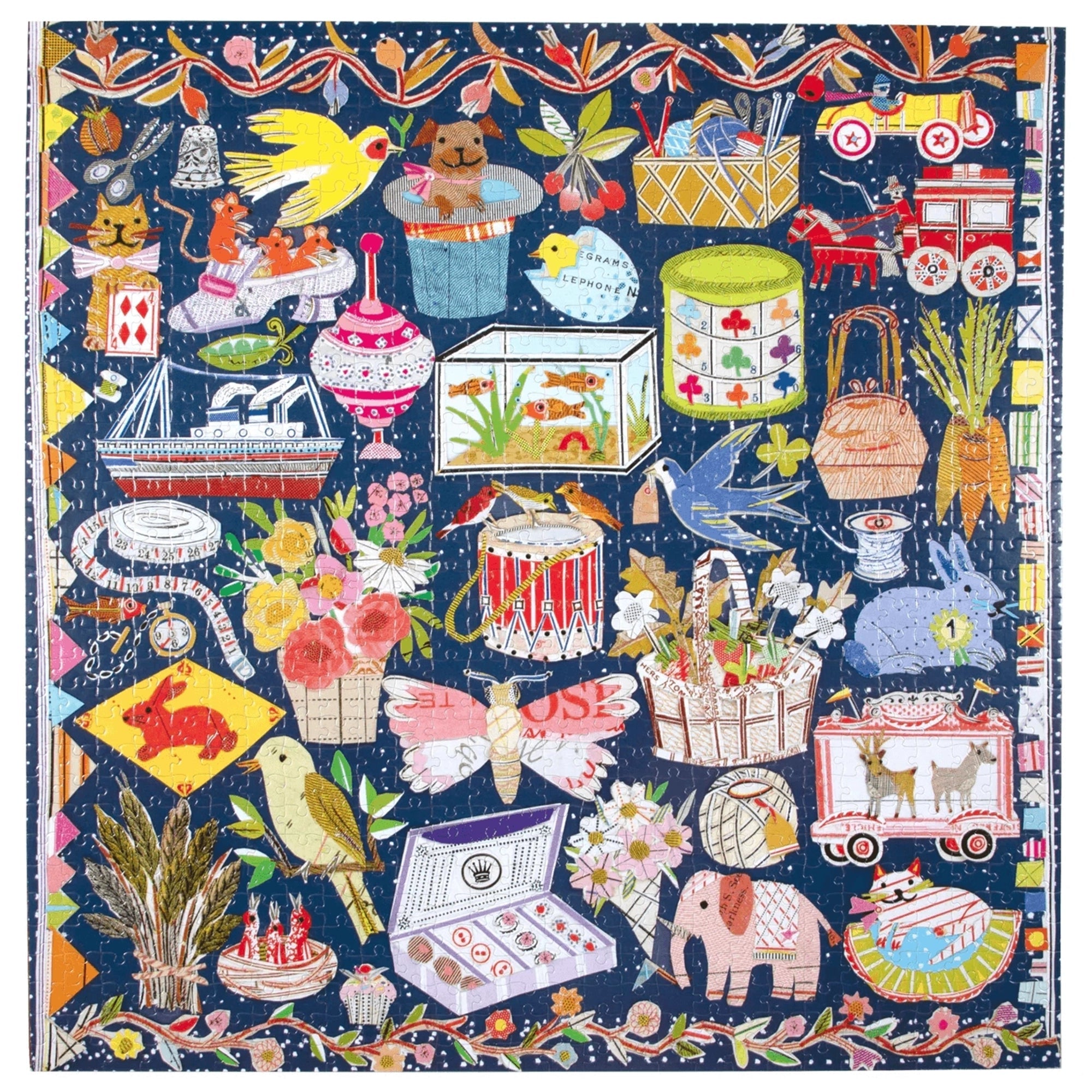 Puzzle The Cat & The Yarn