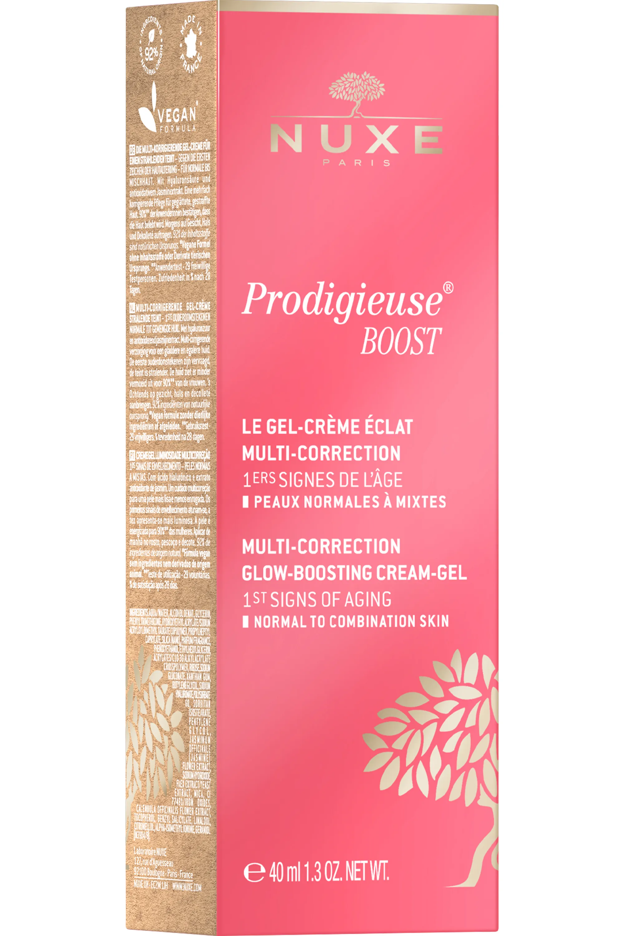 Nuxe Gel-crème éclat multi-correction Prodigieuse® Boost-40 ml