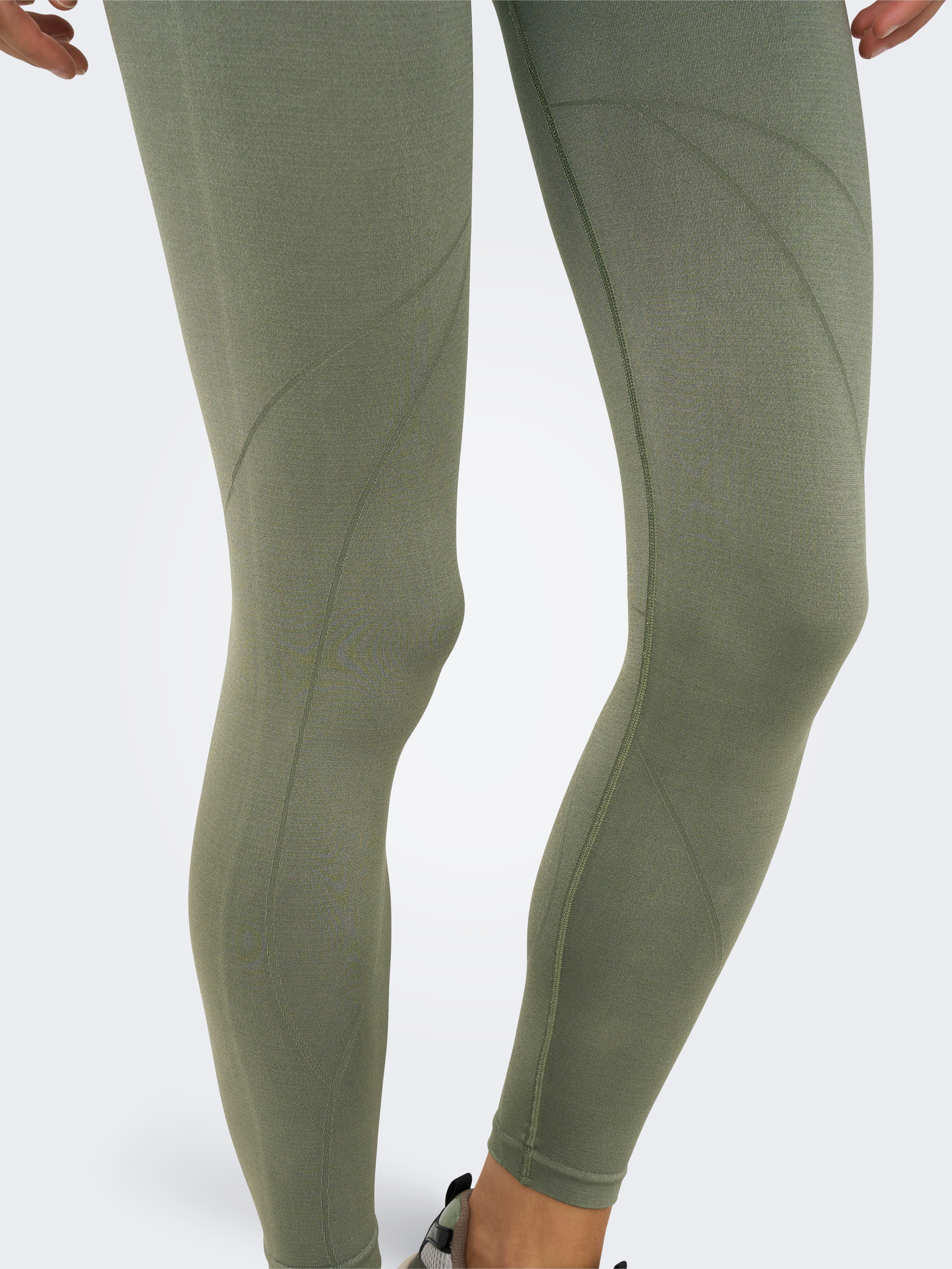 ONPSALLI Hohe Taille Enger Schnitt Sportleggings Dusty Olive