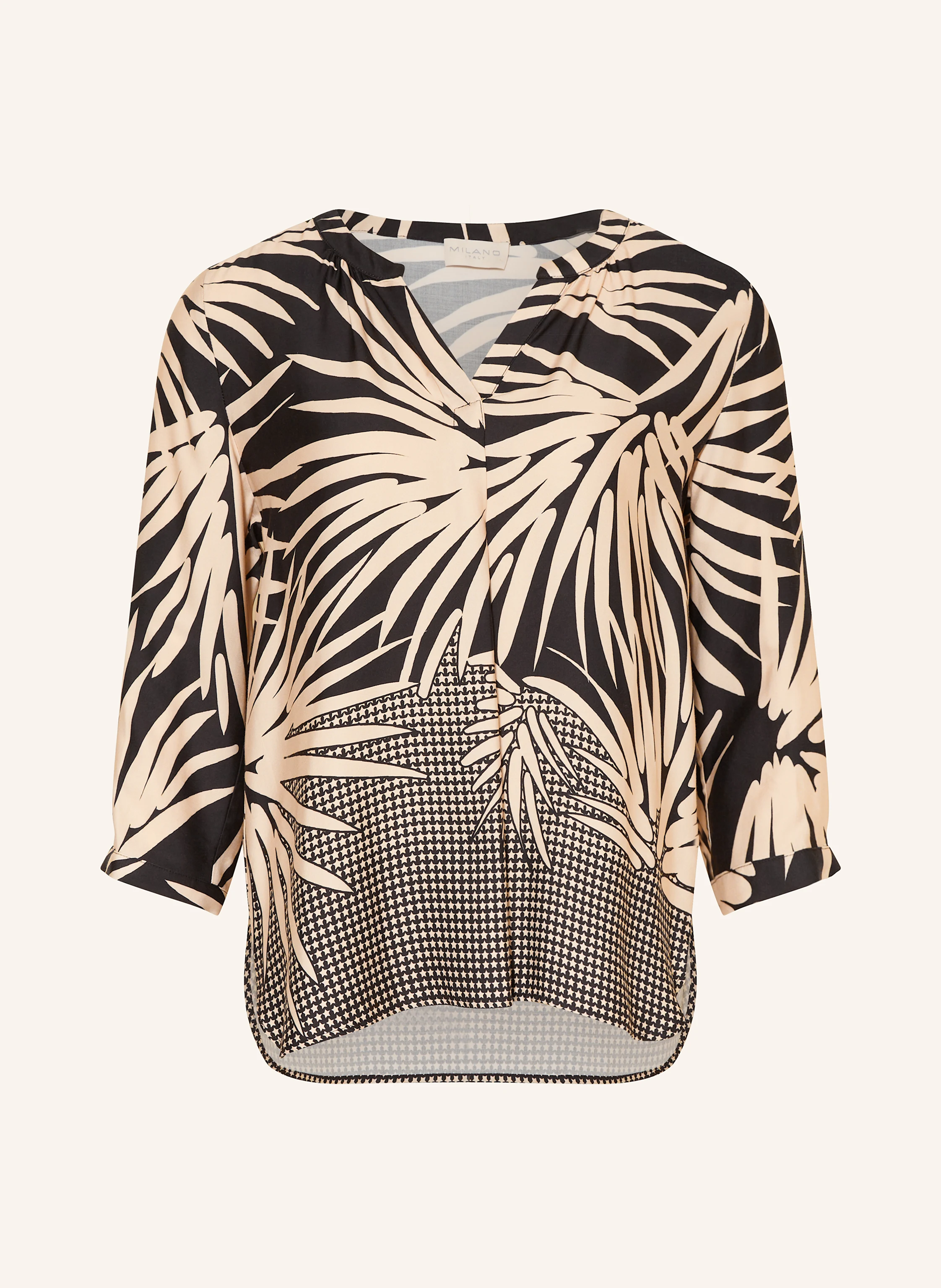 MILANO ITALY Blusenshirt mit 3/4-Arm