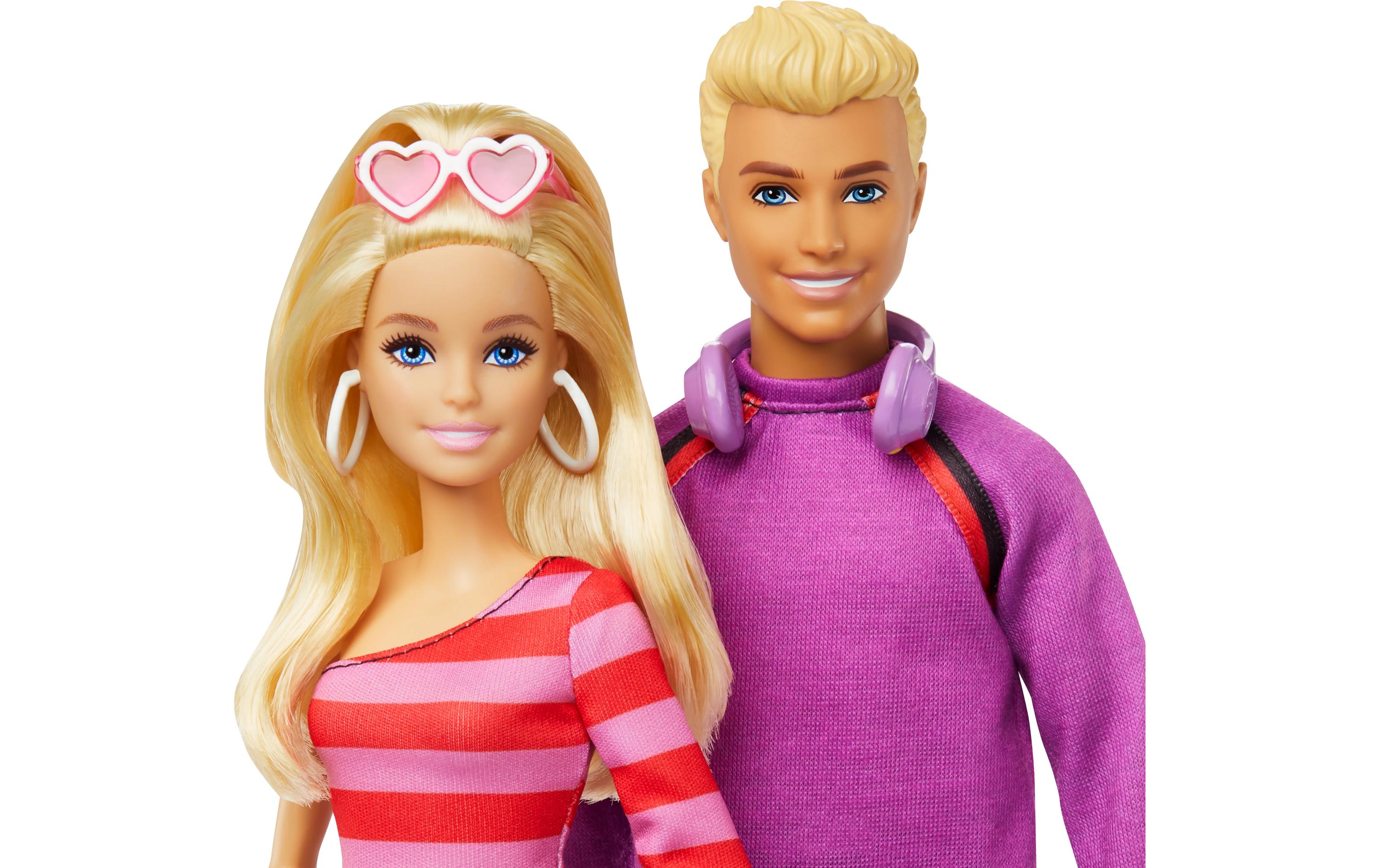 Puppe Fashionista Ken & Barbie 65th AnniversarySet mit 2 Puppen und 6 Accessoires