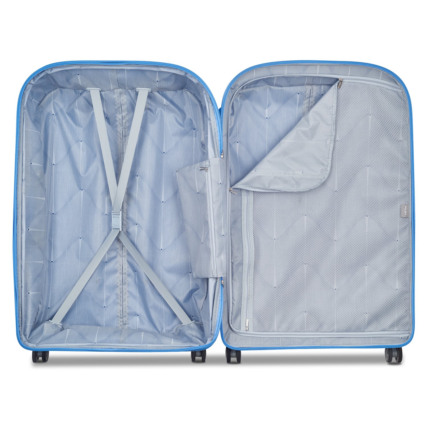 Delsey Clavel Trolley L Expandable lavendel blue