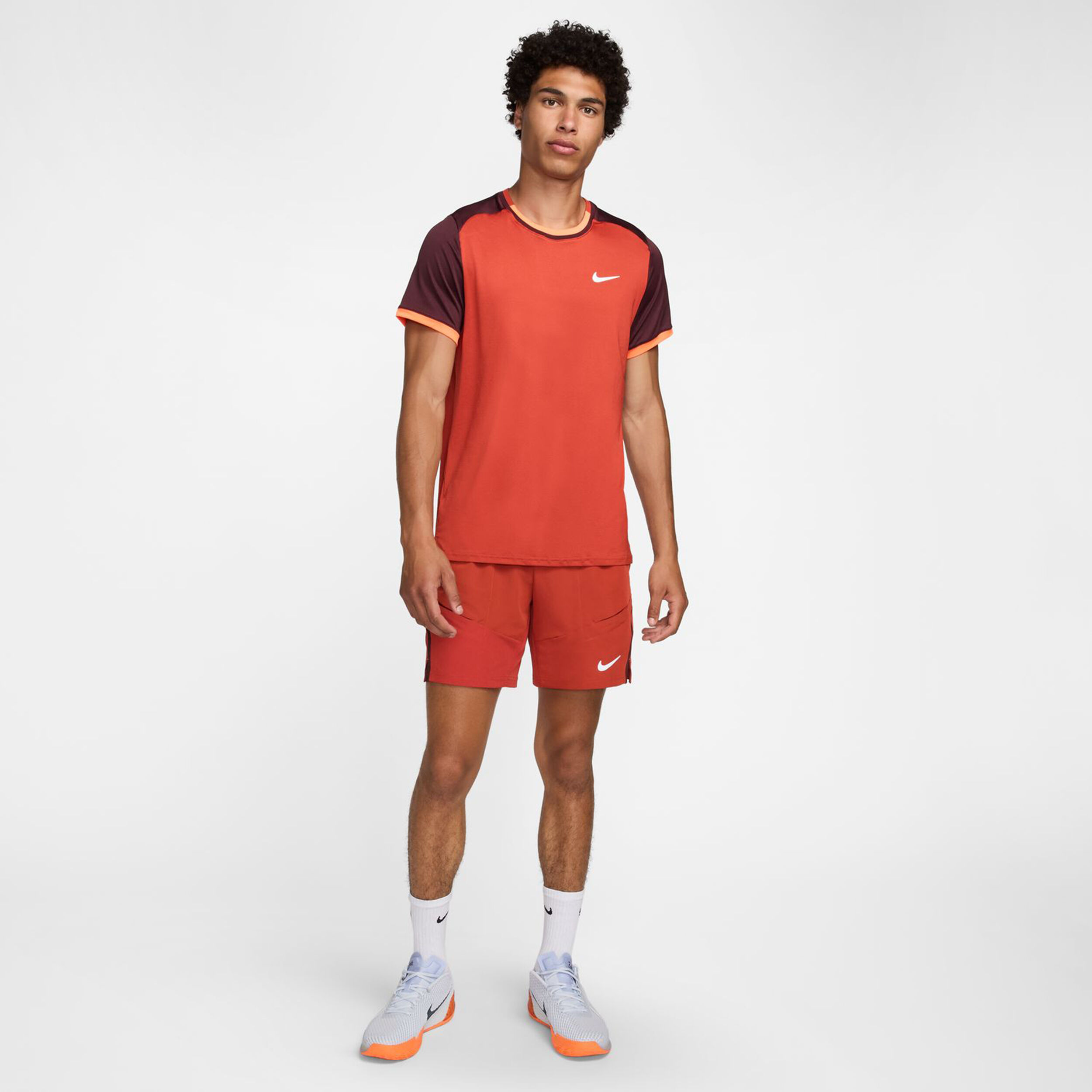 Nike Dri-Fit Advantage 7IN Shorts Hommes - Rouge