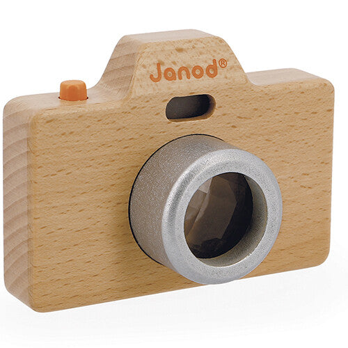 Janod fotocamera met geluid, flits en caleidoscoop - groen