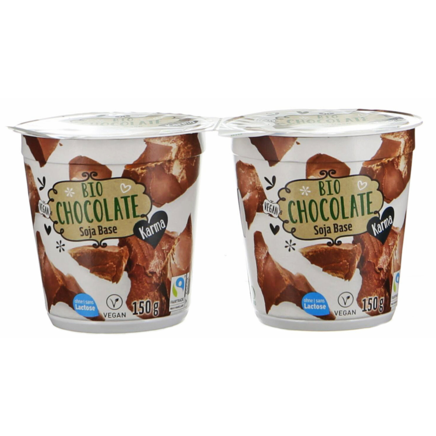Karma Bio Fairtrade Soja Schokolade 2x150g