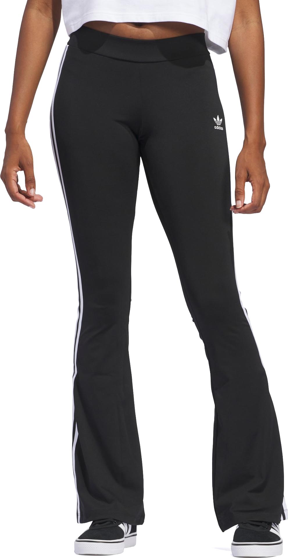 Flared Leggings Dame Black