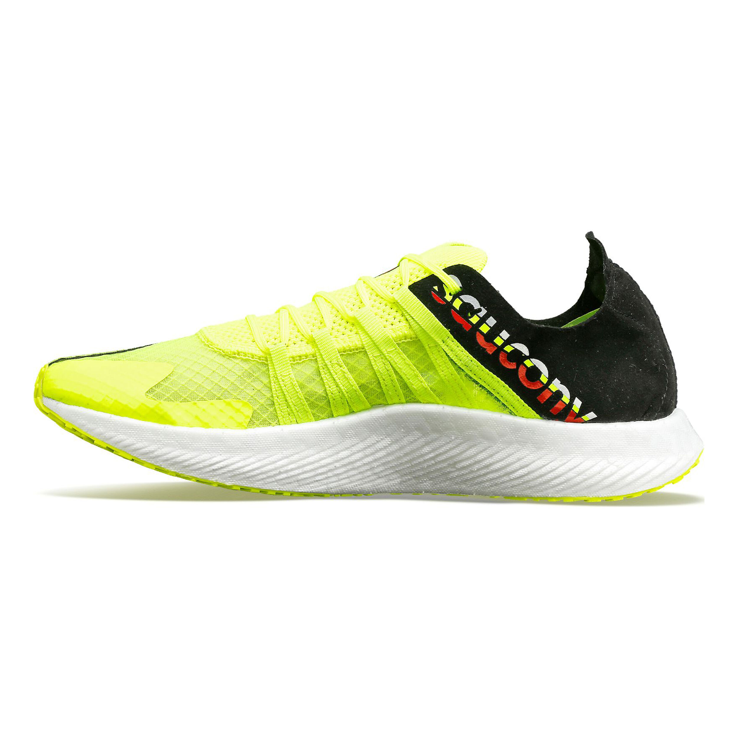 Saucony Sinister Chaussure De Compétition Hommes - Jaunes Fluo , Noir