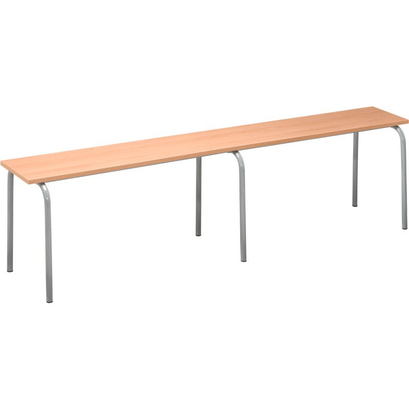 Banc bois mélaminé SYLLAB - H.46 cm - Taille 6 - CM2/ Collège /Lycée
