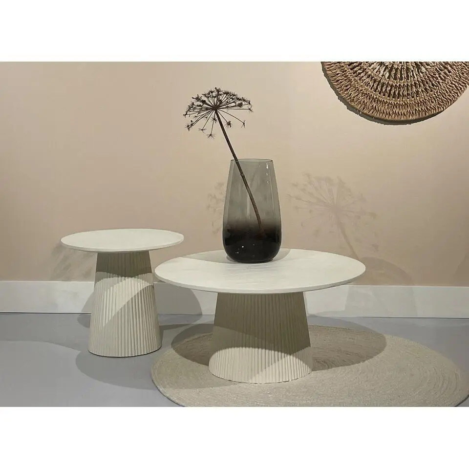 Livingfurn - Salontafel - Patrice 50cm - Beige