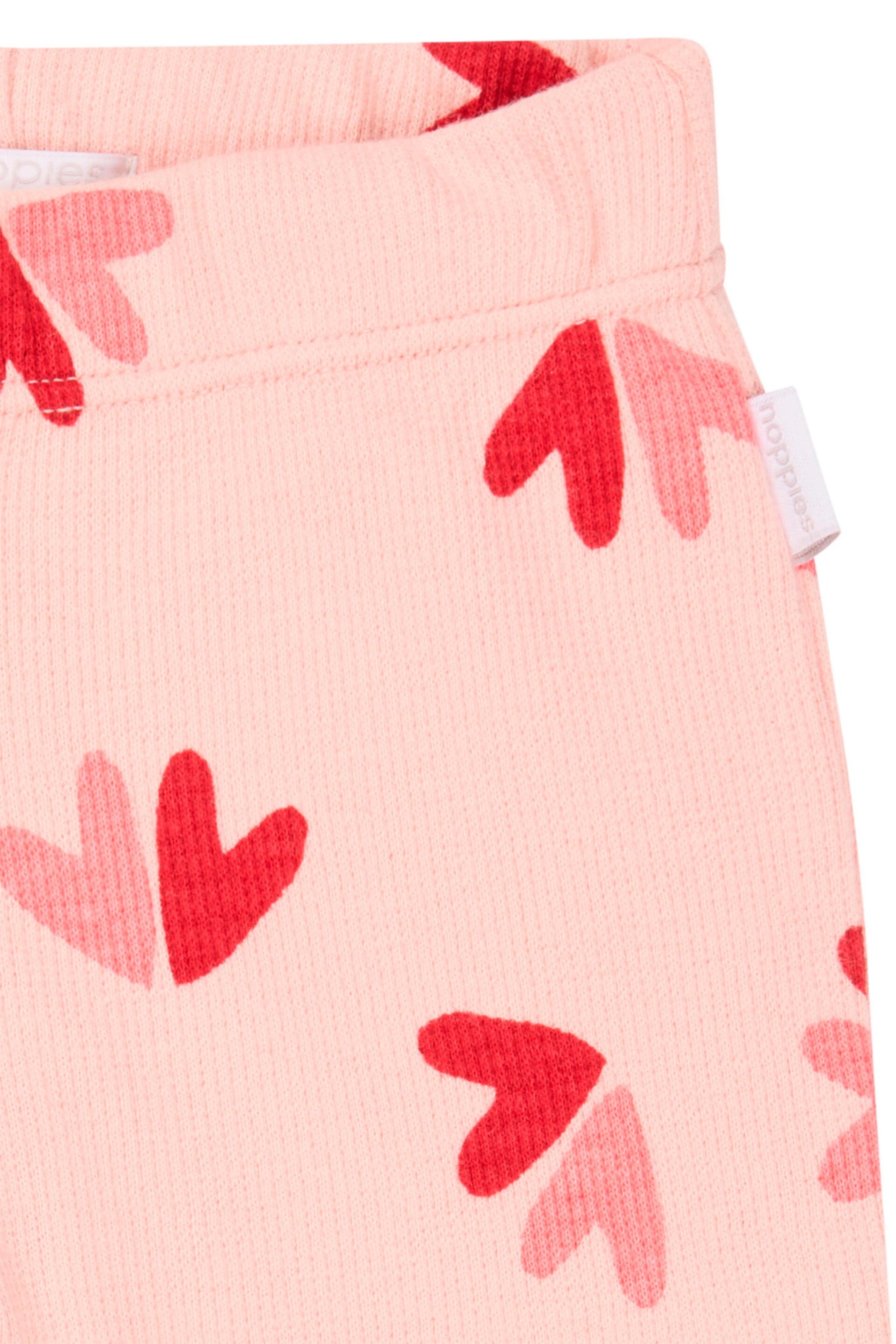 Noppies Baby Leggings Maltby Hearts pattern Pink